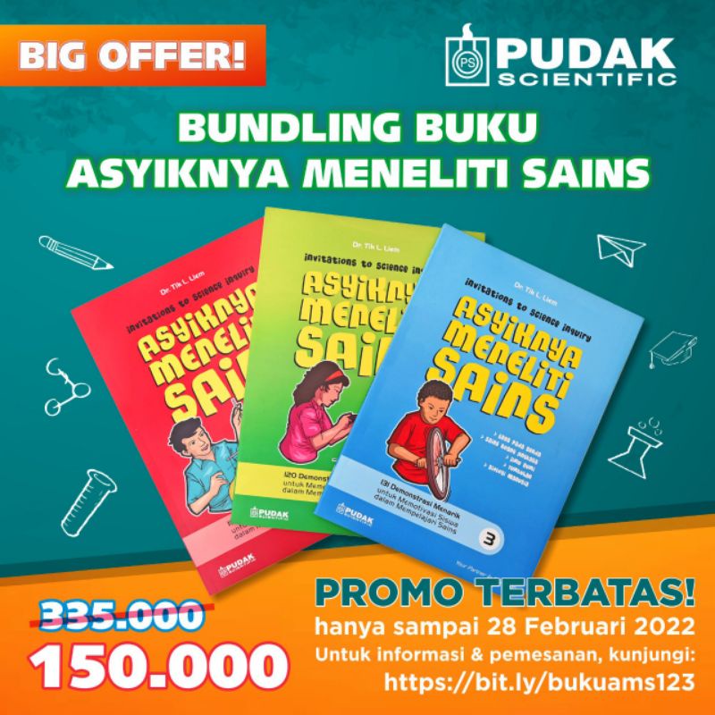 Jual Buku Asyiknya Meneliti Sains | Shopee Indonesia