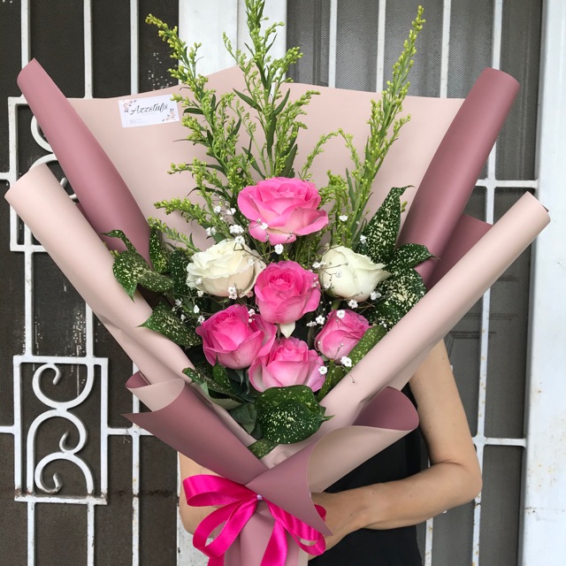 Jual Bouquet Mawar Buket Mawar Buket Bunga Bouquet Bunga Bouquet Anniversary Buket 