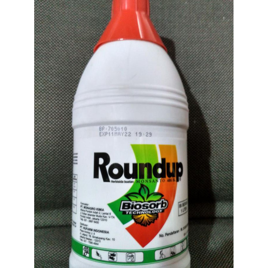 Jual Produk Ready Roundup Pembasmi Rumput Liar/Herbisida 1L | Shopee ...