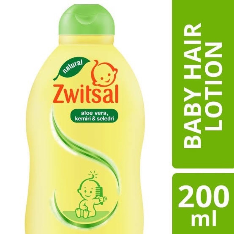 Jual (200ml)Zwitsal Natural Baby Hair Lotion Aloe Vera 200ml