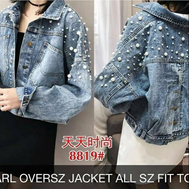 Jaket jeans outlet branded