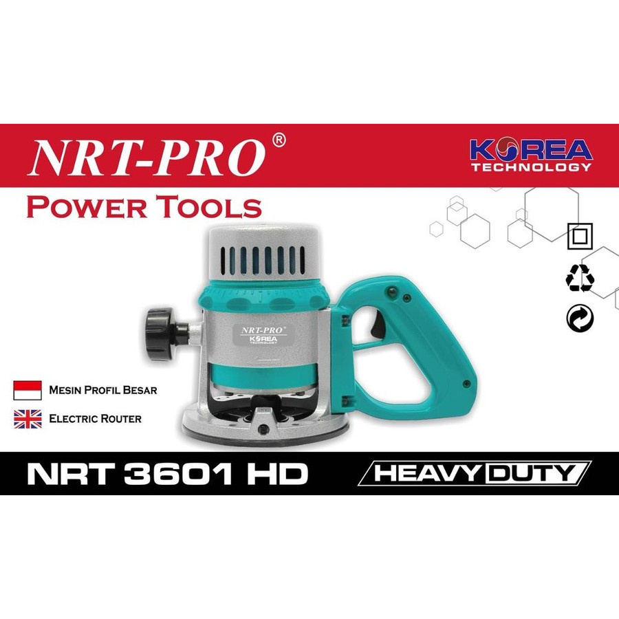 Jual NRT-Pro 3601 HD/3601HD Mesin Router/Trimmer /Profil 12mm 1 Tangan ...