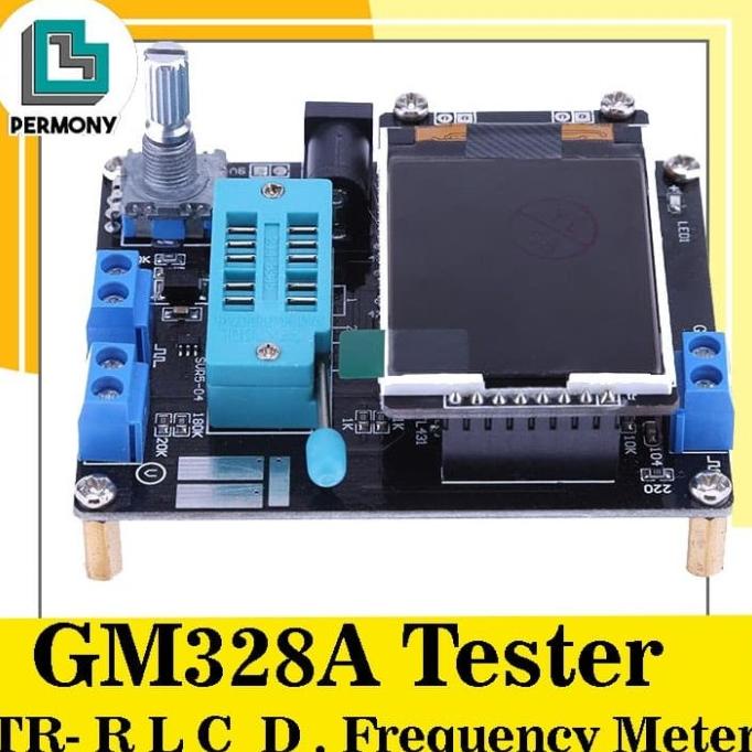 GM328A Transistor Tester Diode Capacitance Inductance ESR Volt Frequency Tester