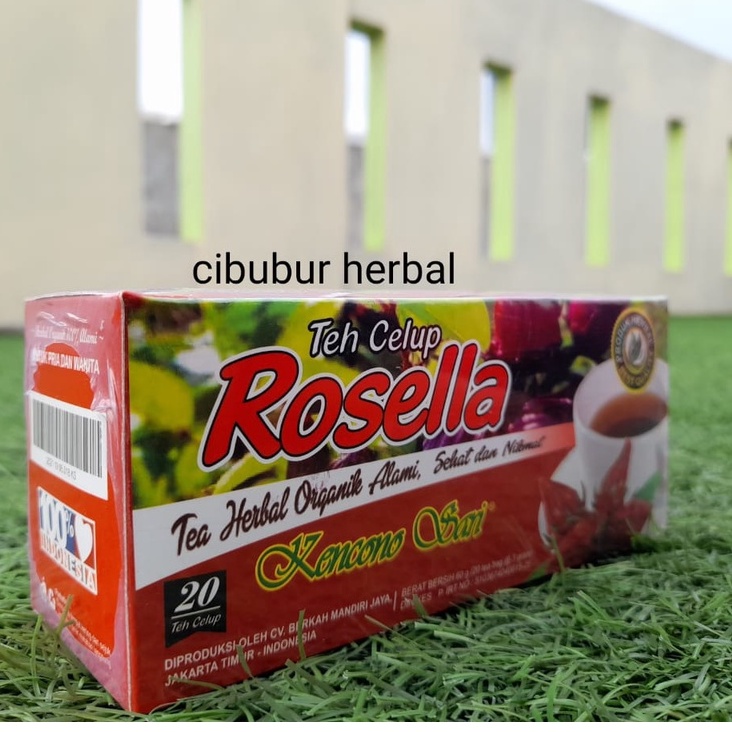 Jual Teh Celup Bunga Rosella Rosela Herbal Kencono Sari Asli Original Shopee Indonesia 9779