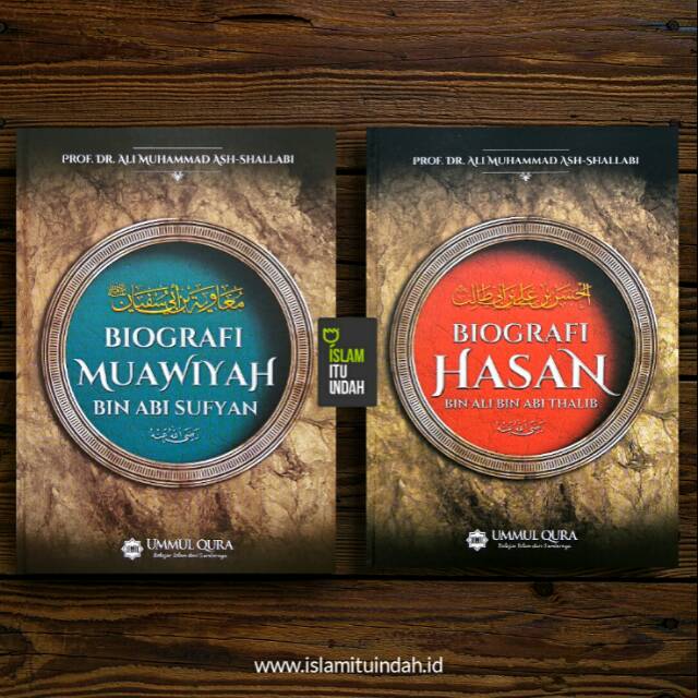 Jual Biografi Hasan bin Ali dan Muawiyah bin Abi Sufyan Shopee Indonesia