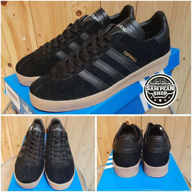 Adidas topanga black outlet gum