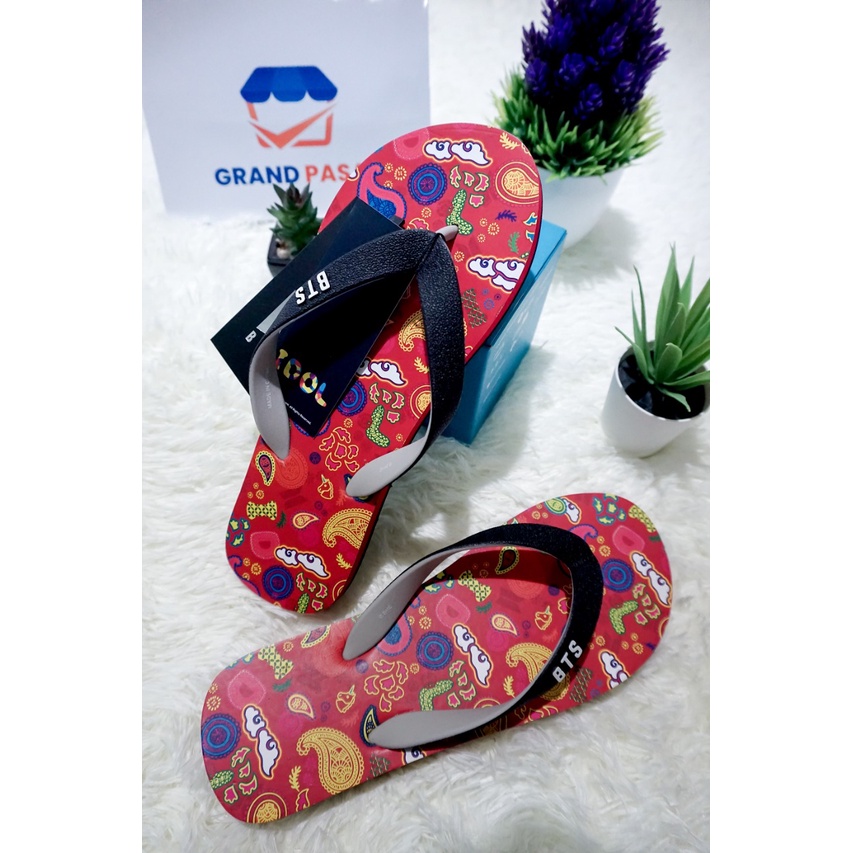 Sandal best sale bts shopee