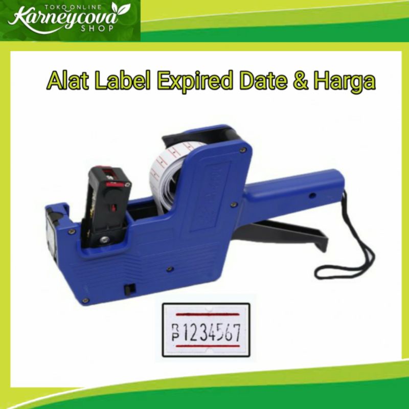 Jual Alat Label Harga dan Expired Date 8 Digit | Shopee Indonesia