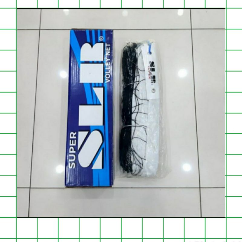 Jual Net Voli / Net Volley SLR Super Kotak Biru asli | Shopee Indonesia