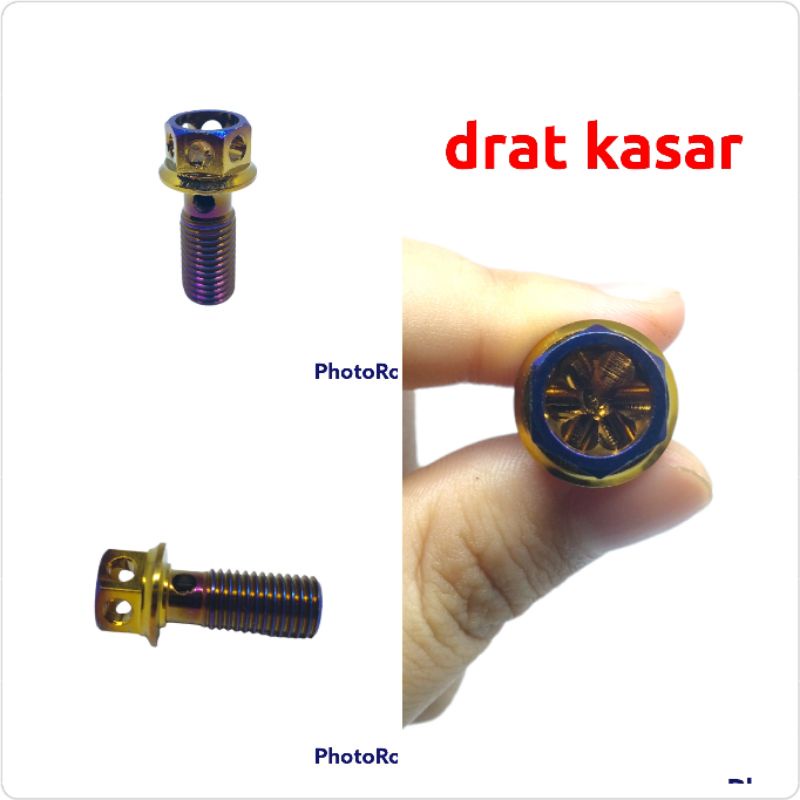 Jual Baut Probolt Kaliper Set Baut Kerucut Baut Breaker Kaliper Honda Yamaha Suzuki Kawasaki