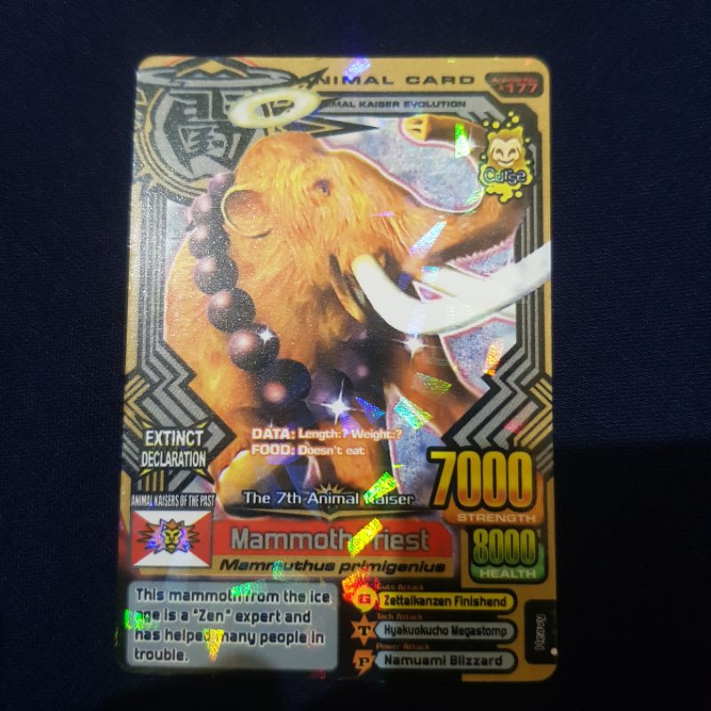 Jual Animal Kaiser : Mammoth Priest [RARE] [LANGKA] [ORIGINAL] [ASLI