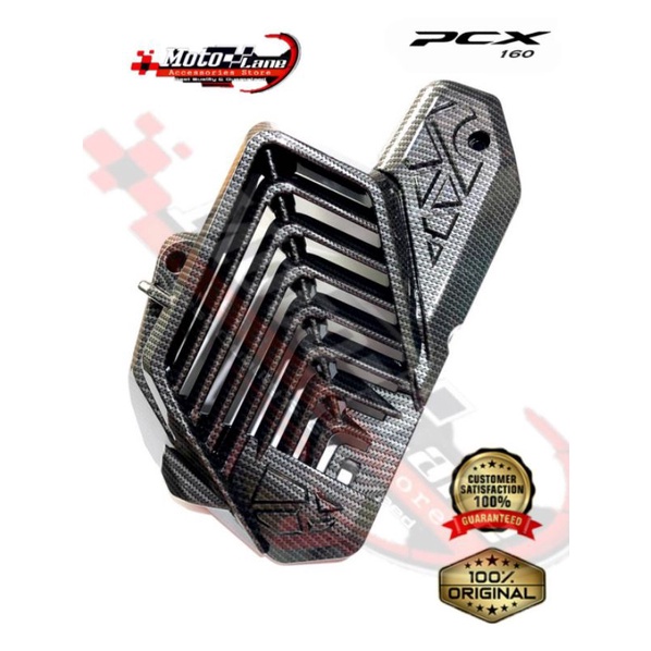 Jual Cover Radiator Honda New PCX 160 Nemo Karbon - Carbon | Shopee ...