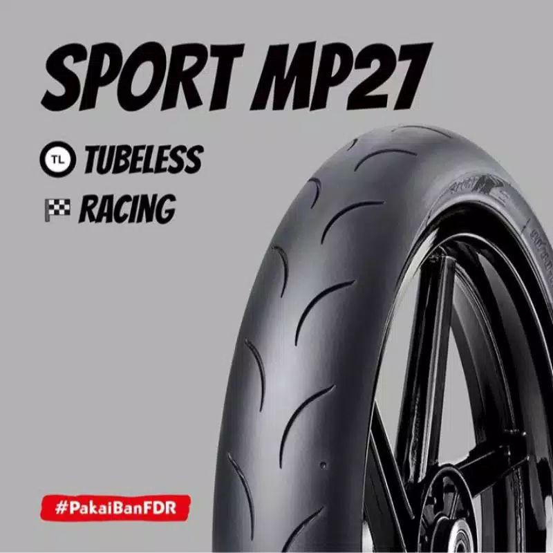 Jual ban fdr MP 27 (mp27) ring 17 sepasang depan/belakang ukuran 90-80 ...