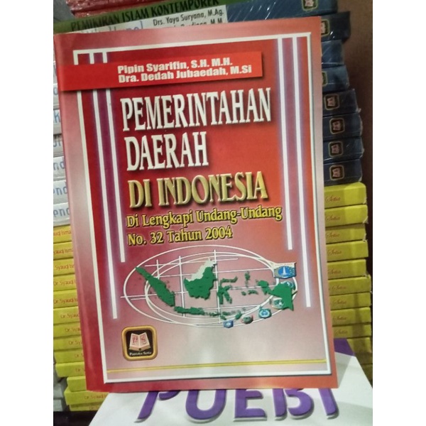 Jual PEMERINTAHAN DAERAH DI INDONESIA - PUSTAKA SETIA | Shopee Indonesia
