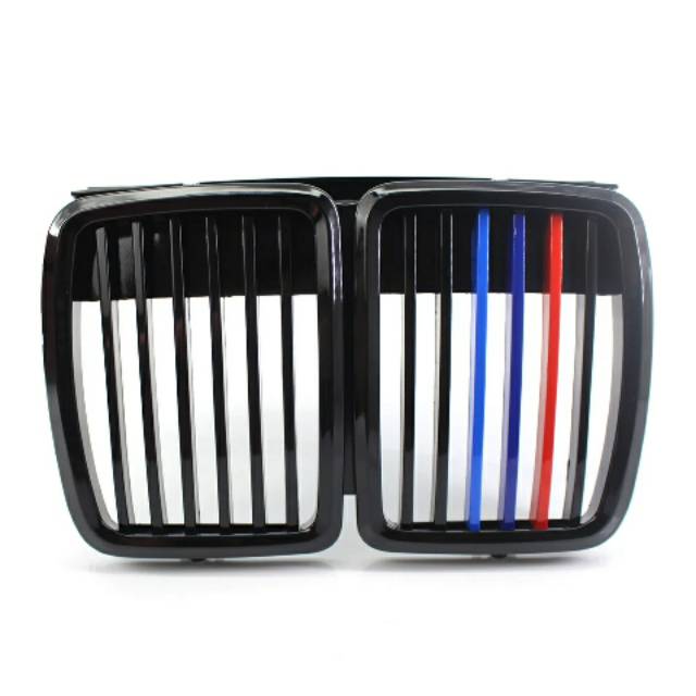 Jual Grill BMW E30 M tech M Series M3 Black Glossy | Shopee Indonesia