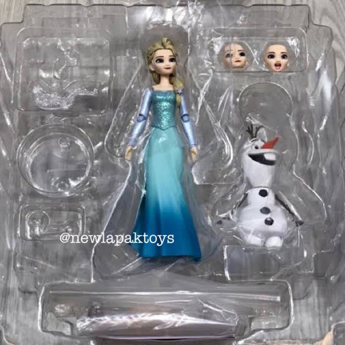 Jual Figma Elsa Olaf 308 Frozen Snow NEW MIB Max Factory Disney