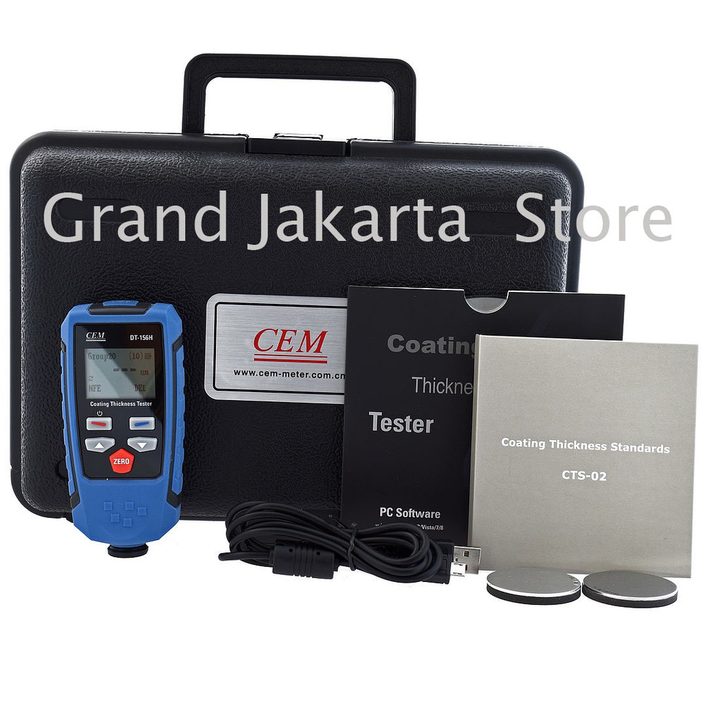 Jual DT156H Paint Thickness Gauge CEM Instrument Coating Tester DT156H