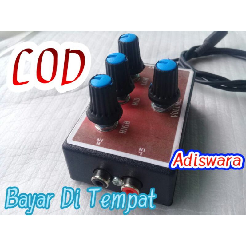 Jual ALAT REKAM MIXER KE HP PLUS TONE CONTROL PASIF Shopee Indonesia