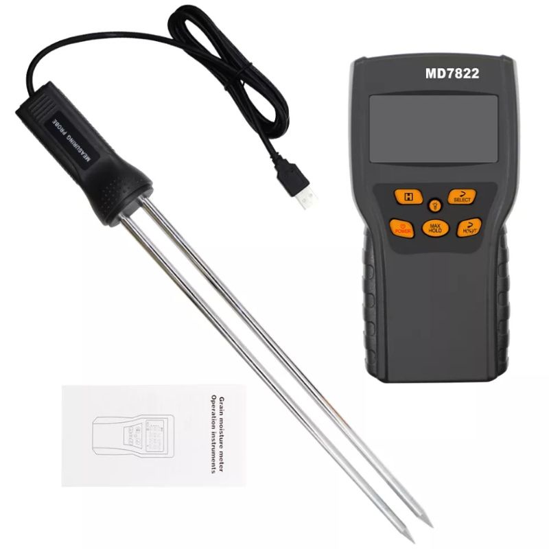 Jual Grain Moisture Meter MD7822 Alat Ukur Kadar Air Biji Bijian Gandum ...