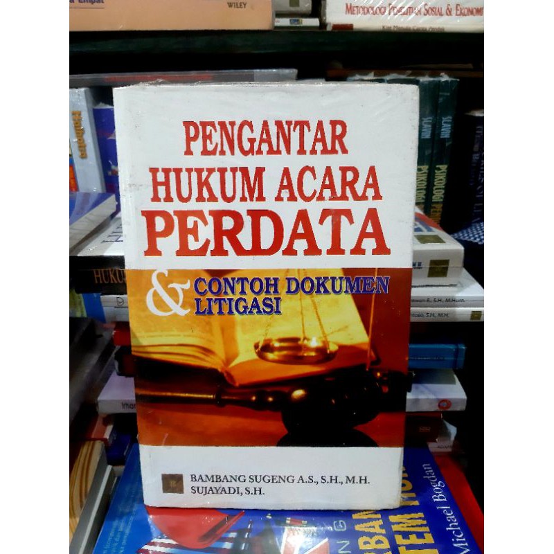 Jual Buku Pengantar Hukum Acara Perdata & CONTOH DOKUMEN LITIGASI ...