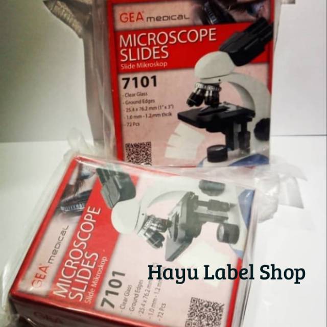 Jual Microscope Slides 7101 Gea Glass Slide Kaca Mikroskop Shopee Indonesia 7964