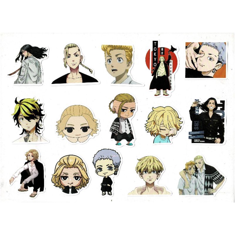 Jual Sticker Stiker Tokyo Revengers (7 PCS) | Shopee Indonesia