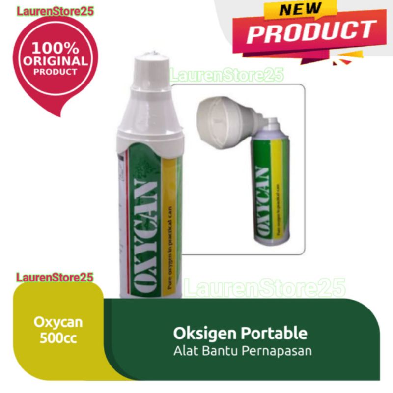 Jual Oxycan Kaleng 500cc Oksigen Tabung | Shopee Indonesia