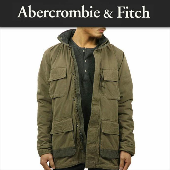 Abercrombie and fitch parka jacket shop