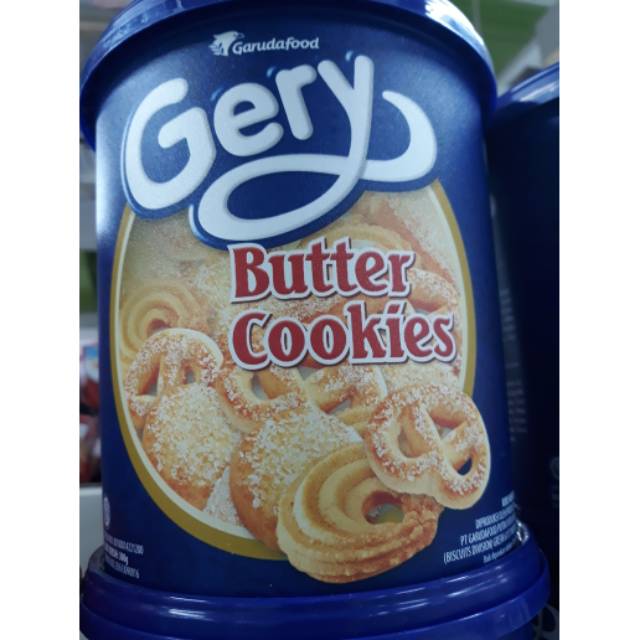 Jual Gery butter cookies toples 300gr Shopee Indonesia