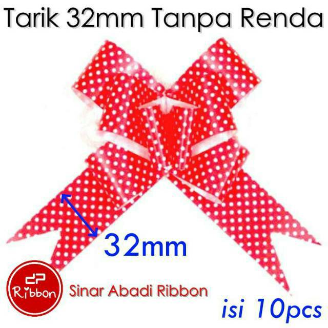 Jual Pita Tarik Pita Serut 32mm Isi 10pcs Shopee Indonesia