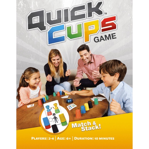Jual Quick Cups Board Game Boardgame (Speed Cup Game but Newer