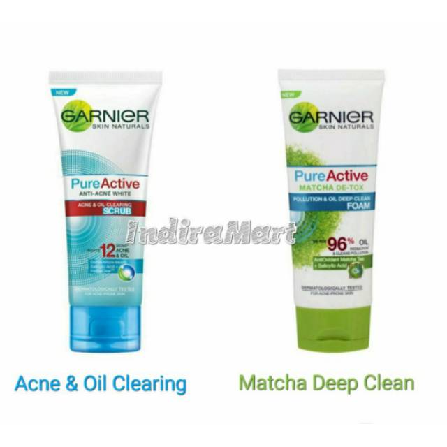 Garnier pure active acne deals & oil clearing foam