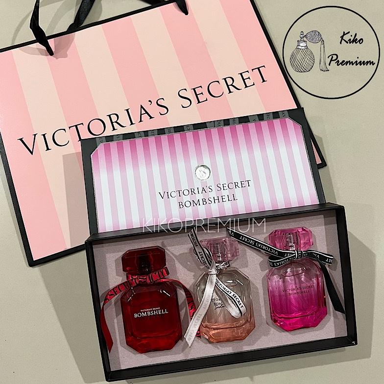 Jual VictoriaS Secret Sweet Fix 4Pc Set Bestseller Vs Bombshell 3Pc ...