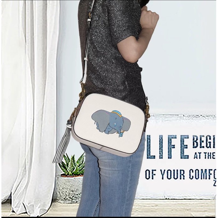 sling bag tas selempang wanita coach dumbo disney