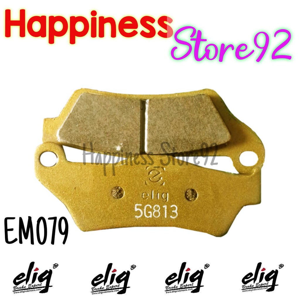 Jual Elig Kampas Rem Depan Em079 Bajaj Pulsar 135LS. 200 . 200NS. 200 ...