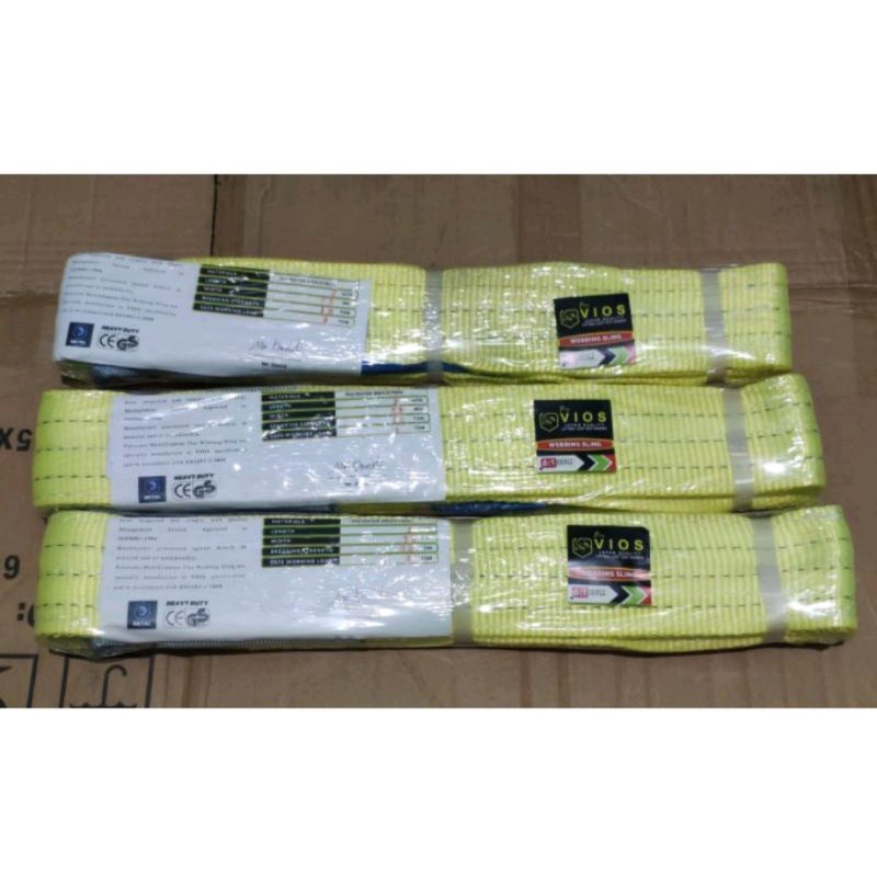 Jual Webbing Sling Vios Ton Sabuk Belt Webbing Tali Angkat Barang Meter Shopee