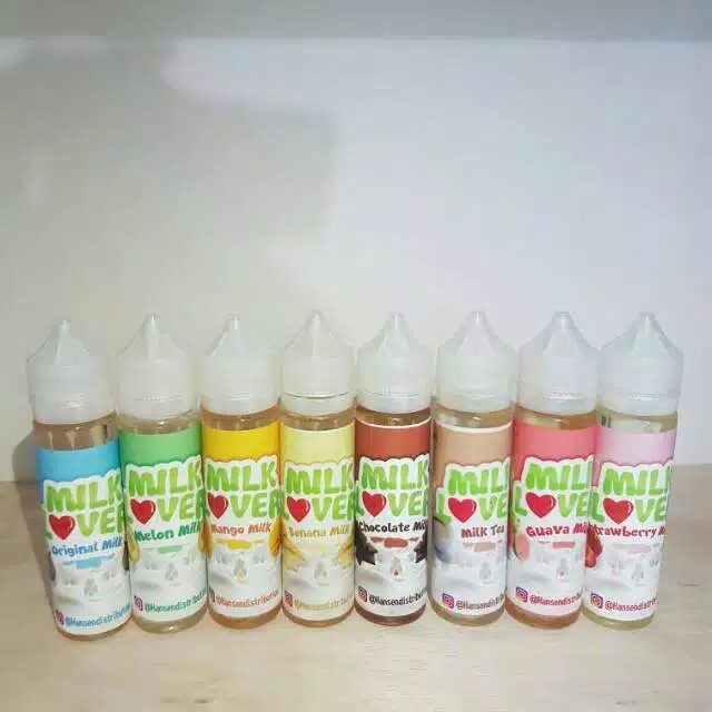 Jual Liquid Milk Lover 3Mg 60ML Hansen Distribution Milk Creamy Rasa ...