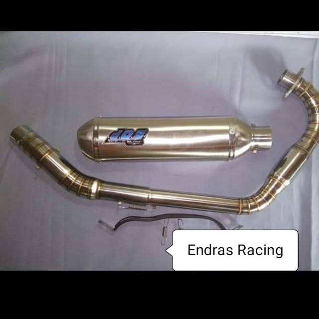 Jual Knalpot Racing Dos Kapsul Leher Bom Tengah Vixion Fu Karbu Mp Cb