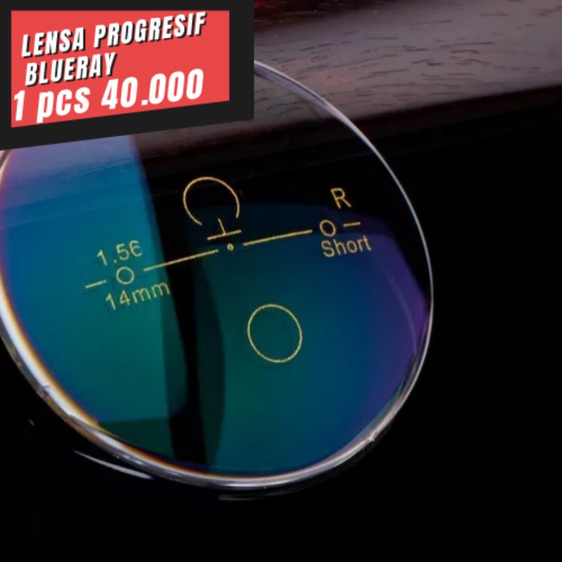 Jual Lensa Progresive Blueray 1.56 | Shopee Indonesia