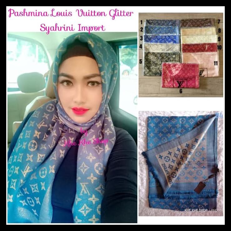 Jual Syal Wanita Pashmina LV Premium - Jakarta Utara - Octavia14