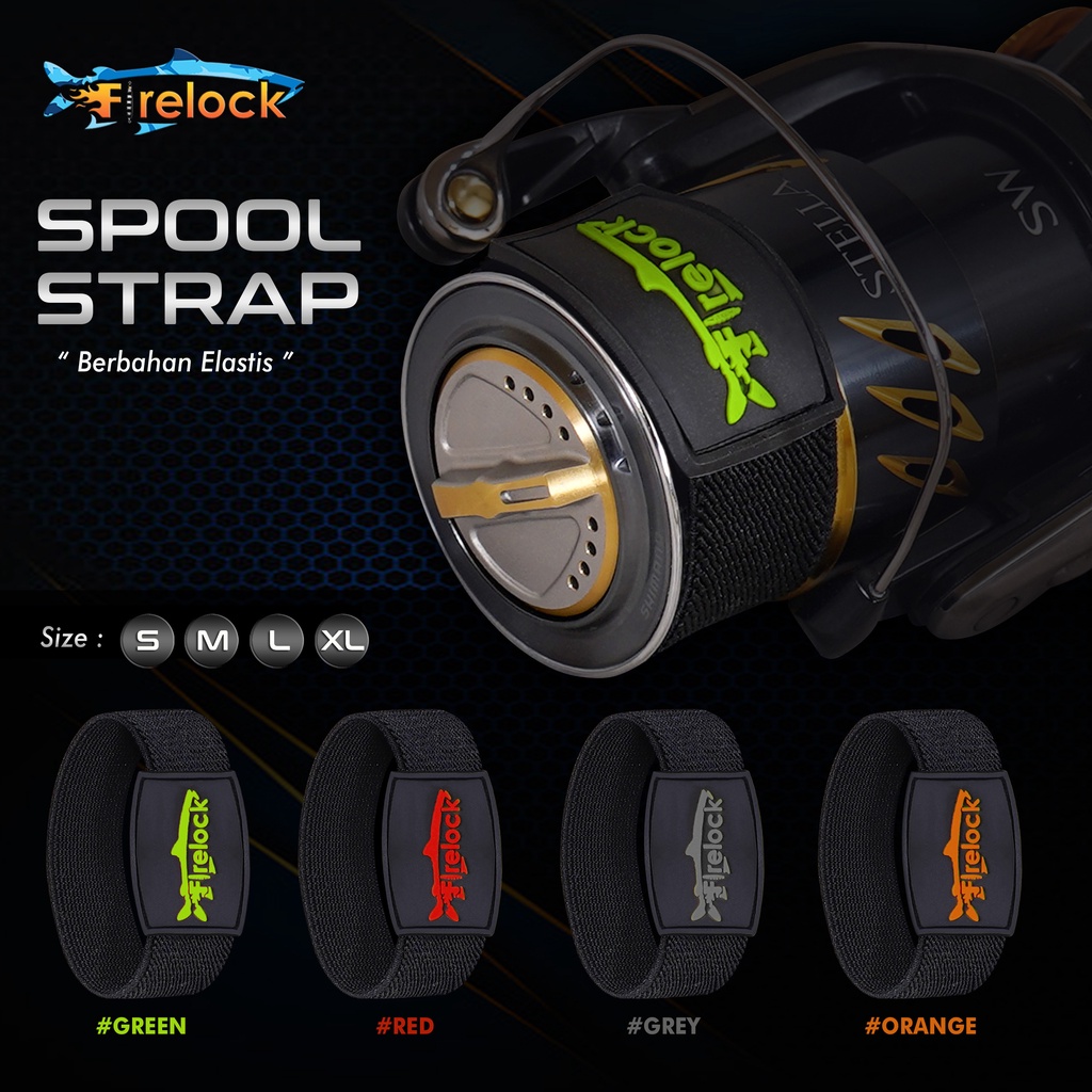 Jual Spool Strap Firelock Spool Strap Reel Spinning Firelock | Shopee ...
