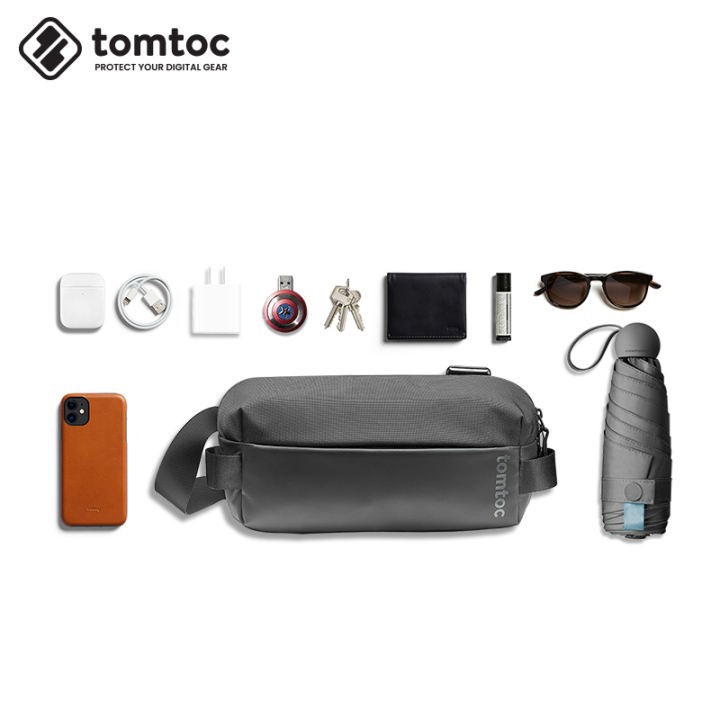 Jual TOMTOC Urban Commute Crossbody Bag for Ipad Mini & Gadgets H02