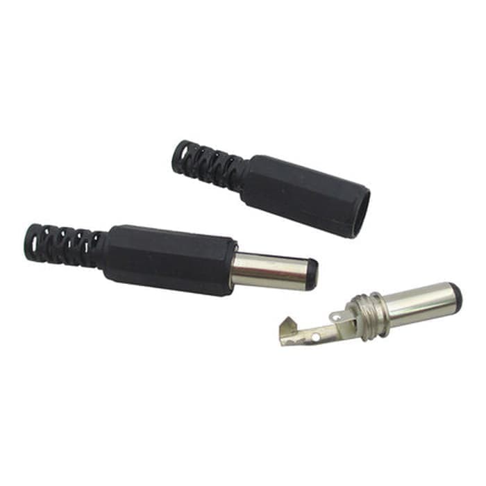 Jual Socket DC Power Male Plug - in Jack Adapter Connector 2.1x5.5mm ...