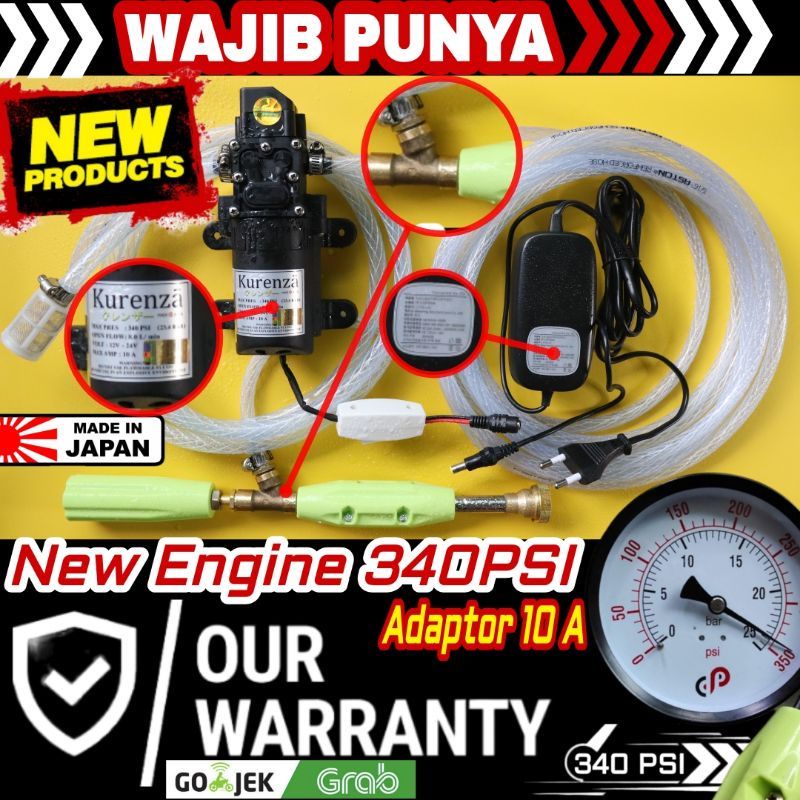 Jual alat cuci motor 340 psi | Shopee Indonesia