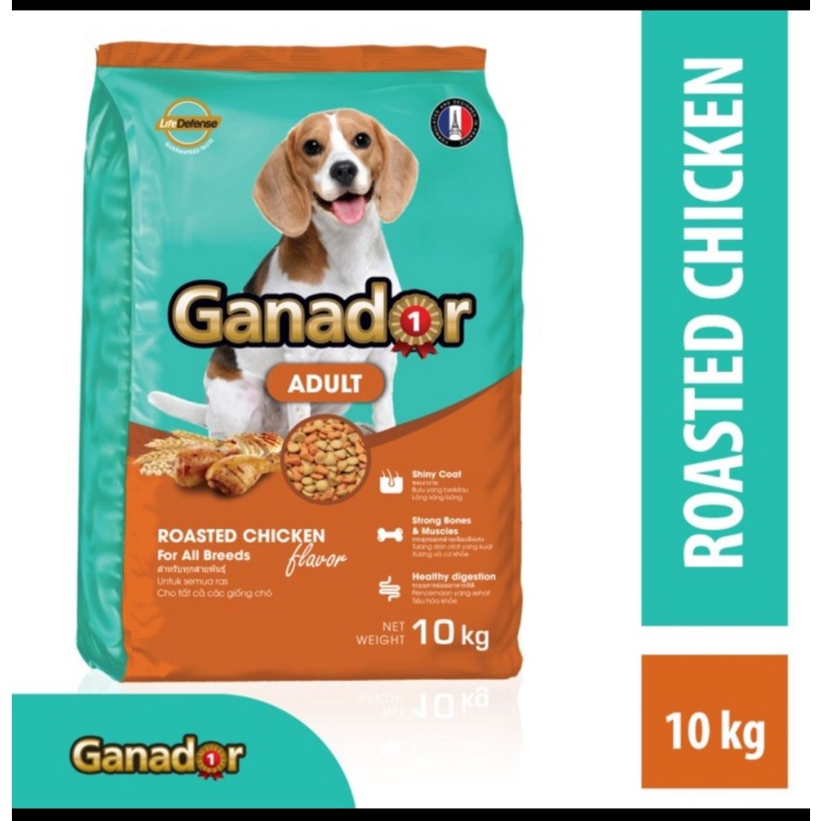 Jual Ganador Adult Roasted Chicken 10 kg dog food makanan anjing 10kg