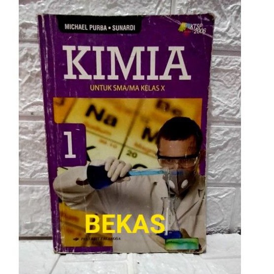 Jual KIMIA SMA KELAS 1 KTSP 2006 ERLANGGA | Shopee Indonesia