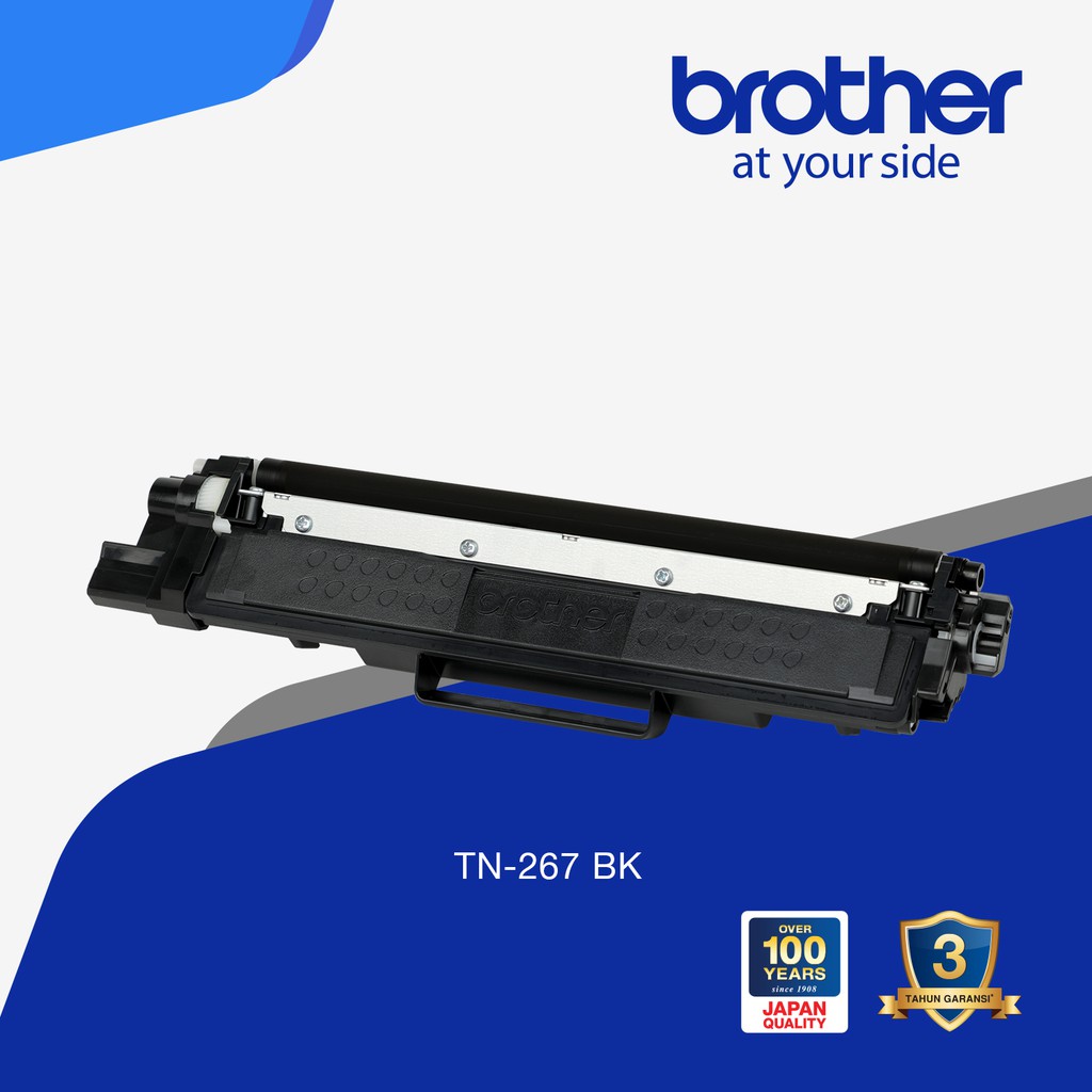 Toner Brother Original TN267 BK for DCP-L3551CDW, MFC-3735CDN, dll - Original Resmi