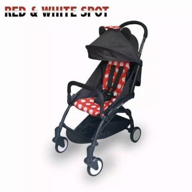 Jual Kereta Dorong Bayi Stroller Petite Yoya Baby Yoya Mickey Minnie Cabin Size Lipat Kecil Murah Shopee Indonesia