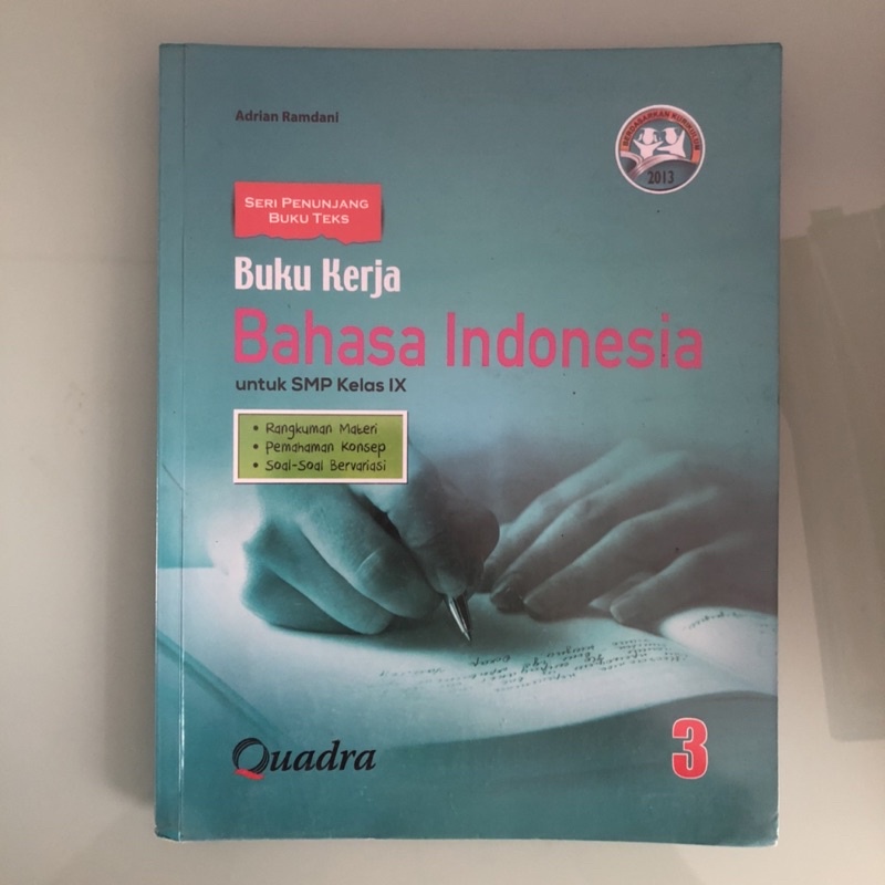 Jual BUKU BEKAS KERJA BAHASA INDONESIA SERI PENUNJANG BUKU TEKS SMP ...