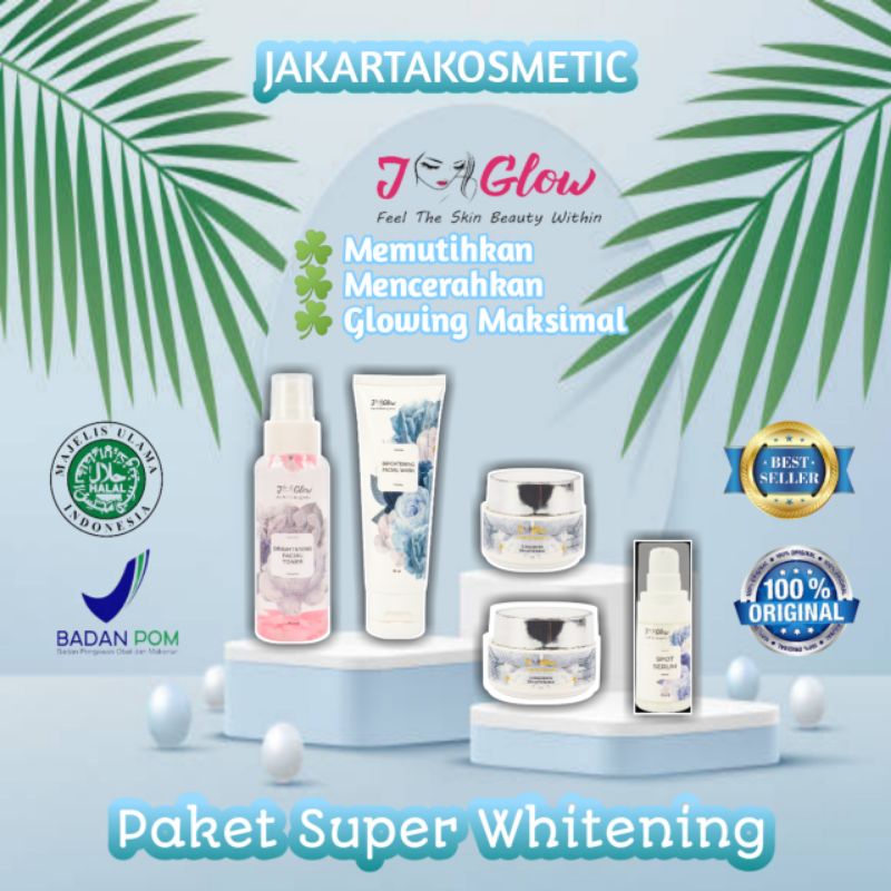 Jual jglow j glow skincare bpom perawatan kecantikan cream pemutih
